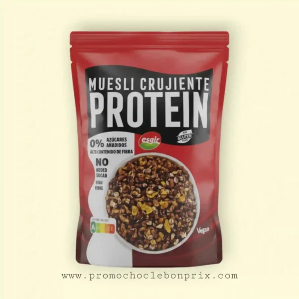 ESGIR MUESLI  PROTEIN SANS GLUTEN VEGAN