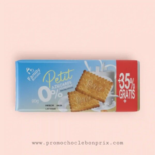 FAMILY BISCUITS PETIT BEURRE SANS SUCRE 0%