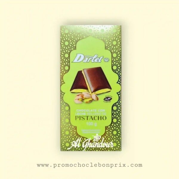 DARLET CHOCOLAT PISTACHE 100G