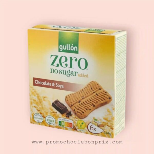 GULLON SANS SUCRE CHOCOLAT & SOJA