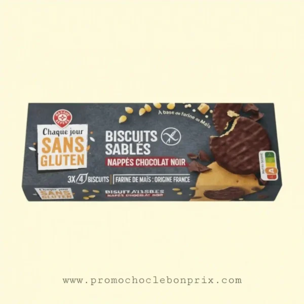 CHAQUE JOURS BISCUITS NAPPES CHOCOLAT NOIR