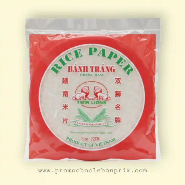 RICE PAPER FEUILLES DE RIZ 22CM 400G
