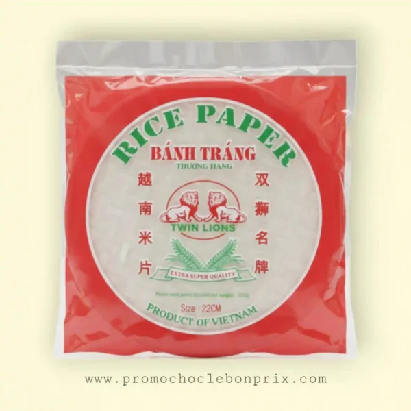 RICE PAPER FEUILLES DE RIZ 22CM 400G