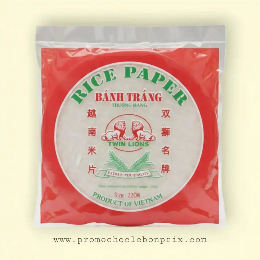 RICE PAPER FEUILLES DE RIZ 22CM 400G – Image 1