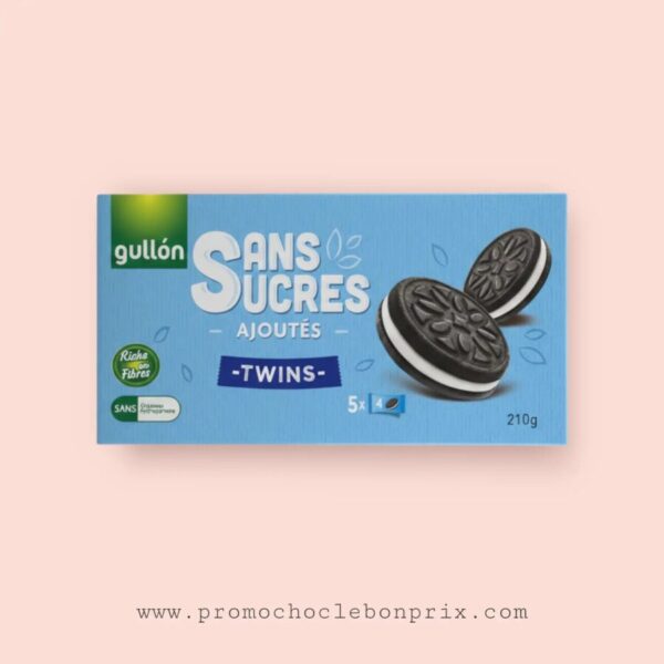 GULLON SANS SUCRE TWINS 210G