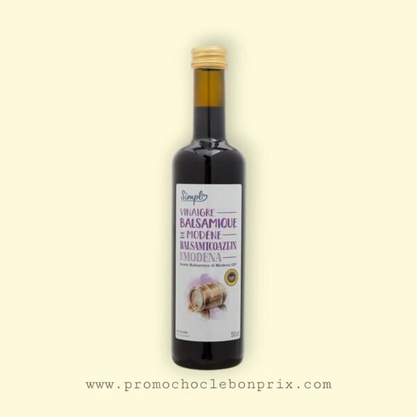 SIMPLY VINAIGRE DE BALSAMIQUE 50CL
