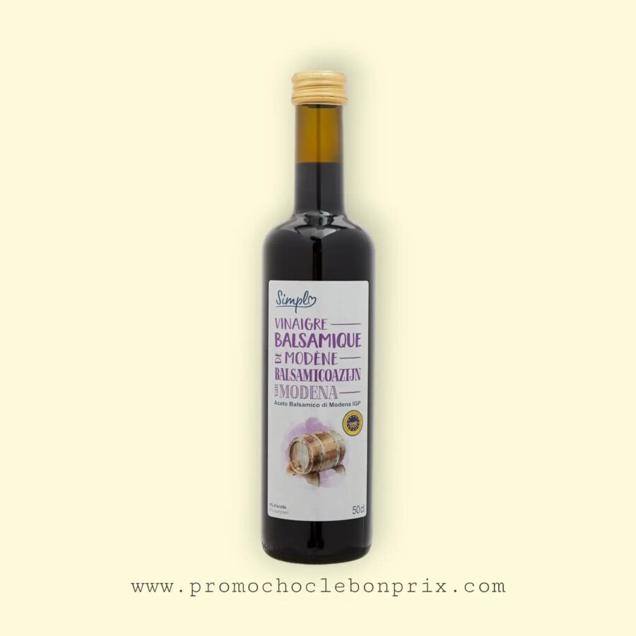 2026/01/1000165468.jpg SIMPLY VINAIGRE DE BALSAMIQUE 50CL – Image 1