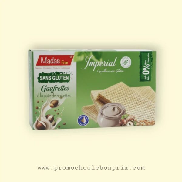 MADAS FREE GAUFRETTE IMPÉRIAL PATE NOISETTES