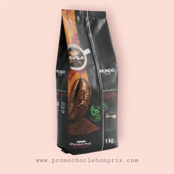MUNDO CAFE SANS SUCRE 1KG ROBUSTA