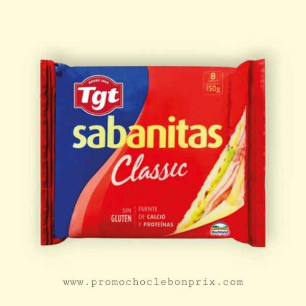 TGT SABANITAS CLASSIC SLICE BURGER SANS GLUTEN
