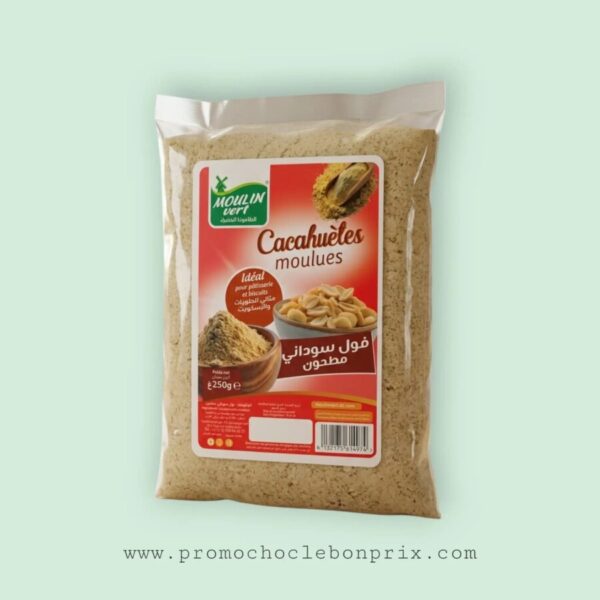 MOULINVERT FARINE D'ARACHIDE (CACAHUÈTE) 250G