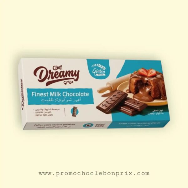 DREAMY CHEF MILK CHOCOLATE T4 400G