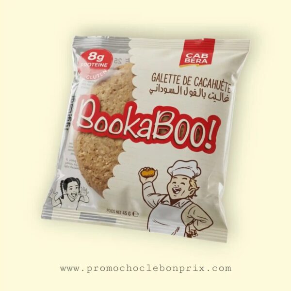 CAB RERA BOOKABOO GALETTE DE CACAHUÈTE  8G PROTÉINE