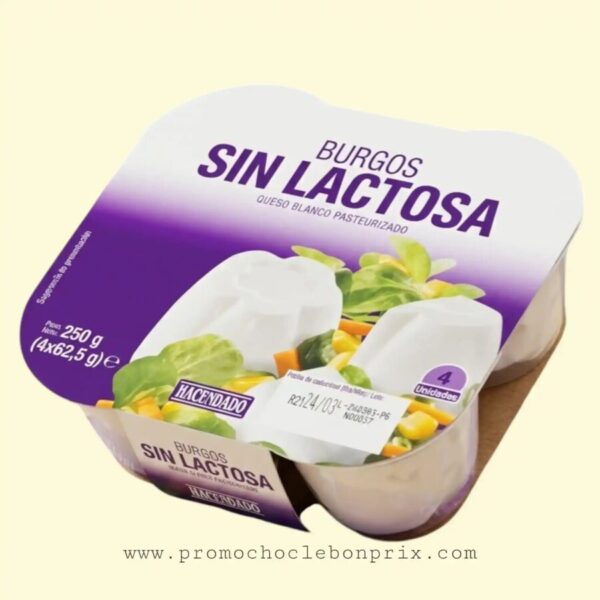 BURGOS FROMAGE FRAIS SANS LACTOSE