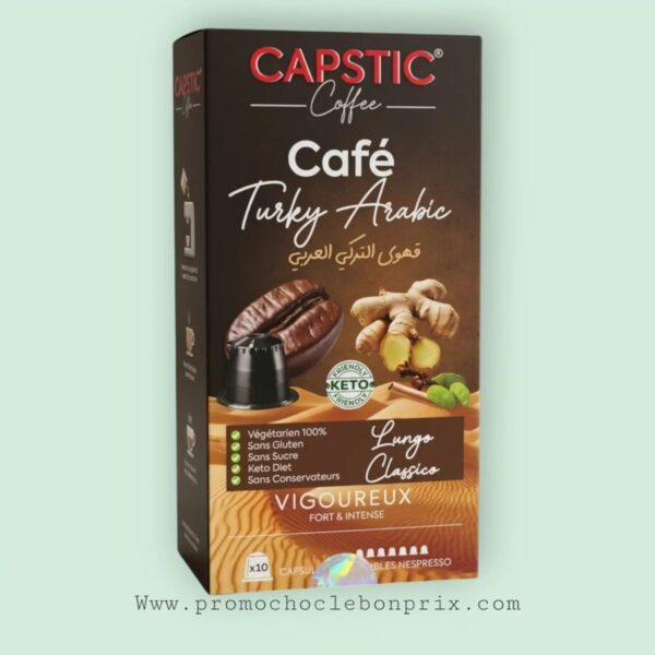 CAPSTIC CAPSULES DE CAFE TURKY ARABIC