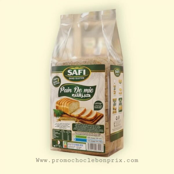SAFI PAINS DE MIE SANS GLUTEN 500G