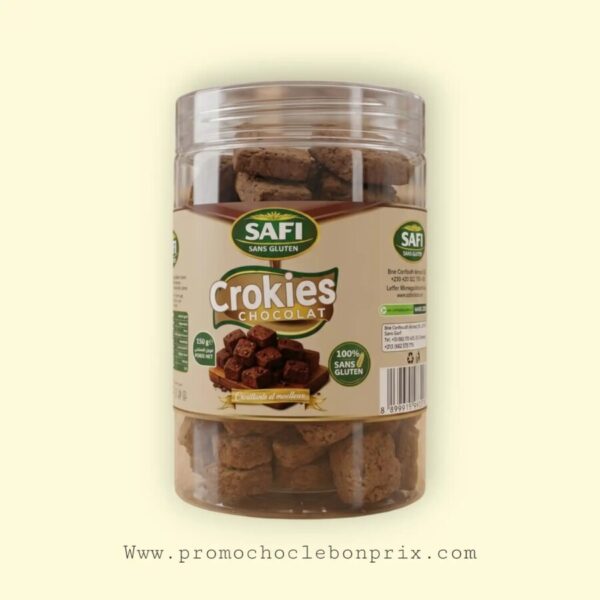 SAFI CROKIES CHOCOLAT 150G