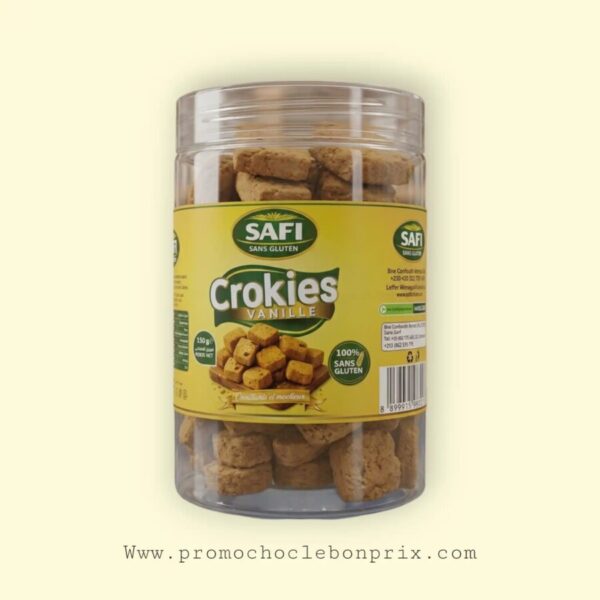 SAFI CROKIES VANILLE 150G