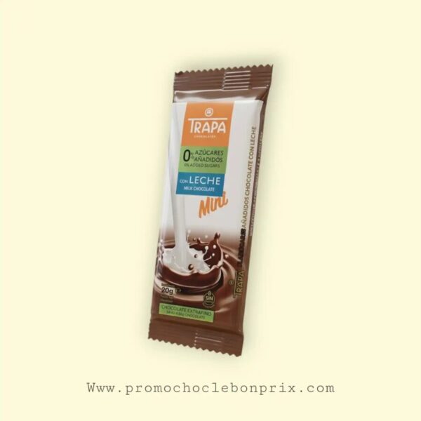 TRAPA CHOCOLAT MINI SANS SUCRE LAIT