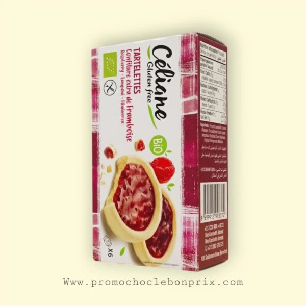 CELIANE TARTELETTE FRAMBOISE SANS GLUTEN BIO