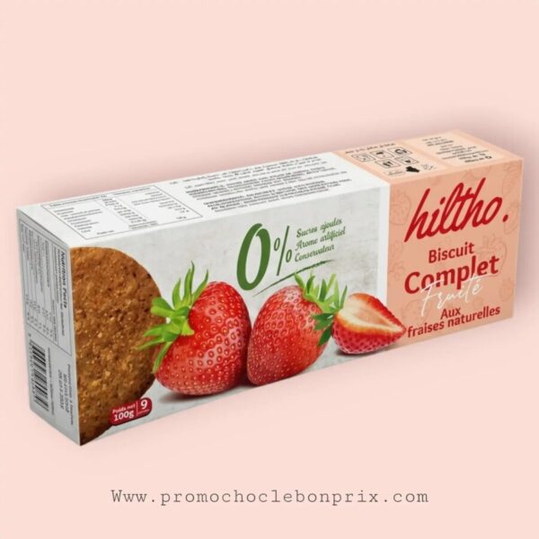 HILTHO BISCUIT COMPLET SANS SUCRE FRAISE