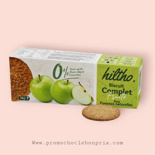HILTHO BISCUIT COMPLET SANS SUCRE POMME