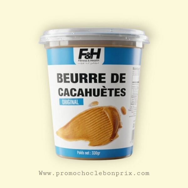 F&H BEURRE DE CACAHUÈTE ORIGINAL SUCRÉ SANS GLUTEN