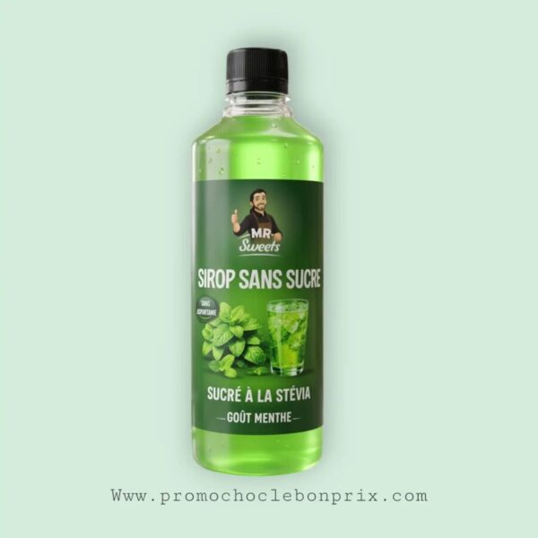 MR SWEETS SIROP A LA STEVIA MENTHE