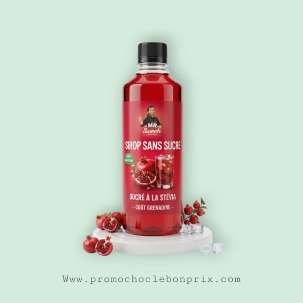 MR SWEETS SIROP A LA STEVIA GRENADINE