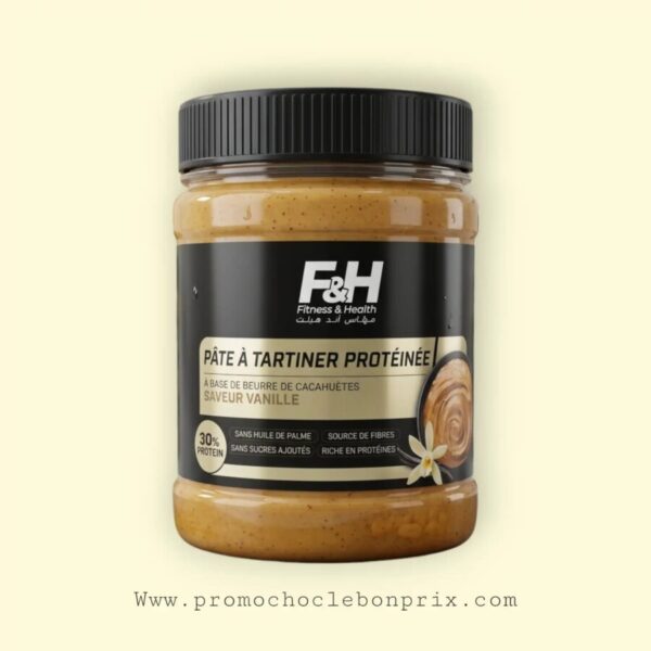 F&H PATE A TARTINER PROTÉINE SAVEUR VANILLE
