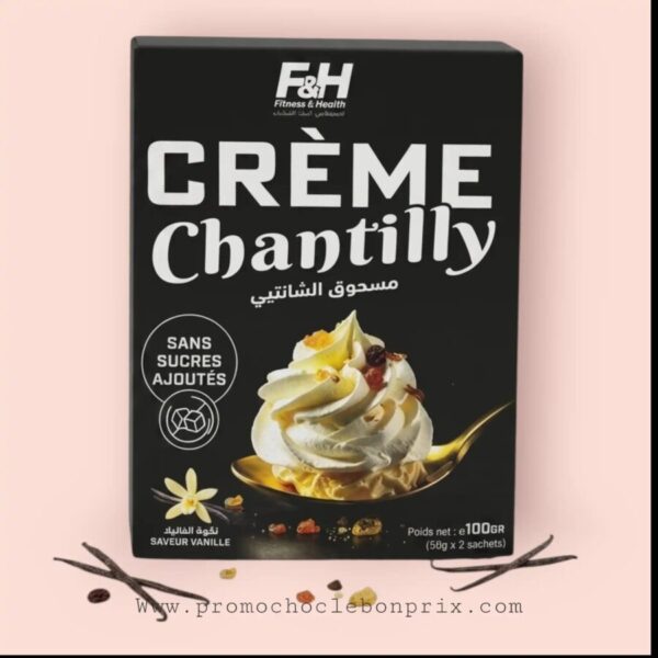 F&H CREME CHANTILLY SANS SUCRE