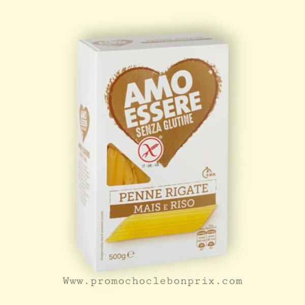 AMO ESSERE PATE SANS GLUTEN 500G PENNE