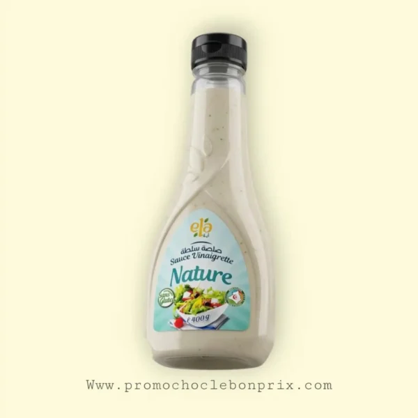 ELA SAUCE VINAIGRETTE NATURE 400G