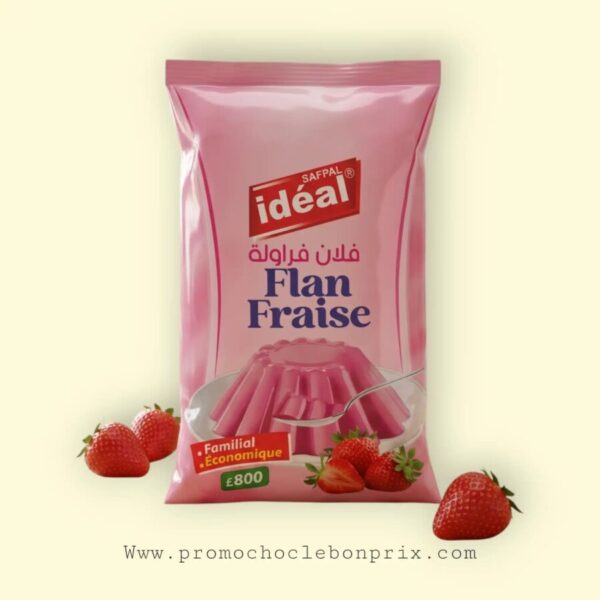 IDEAL FLAN FRAISE 🍓 800G