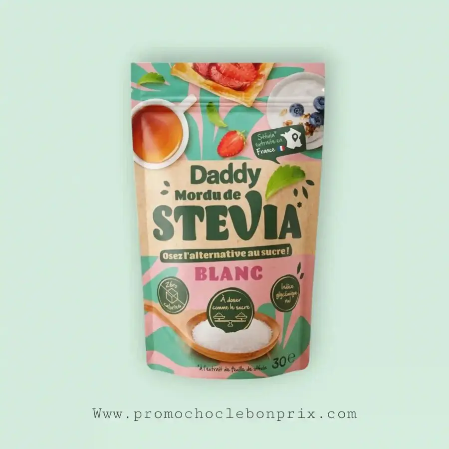 DADDY STEVIA BLANC 300G – Image 1