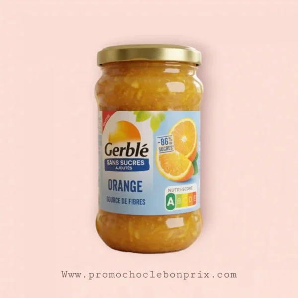 GERBLE CONFITURES ORANGE SANS SUCRE