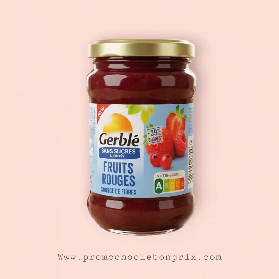 2026/05/1000207864-1.jpg GERBLE CONFITURES FRUITS ROUGE SANS SUCRE – Image 1