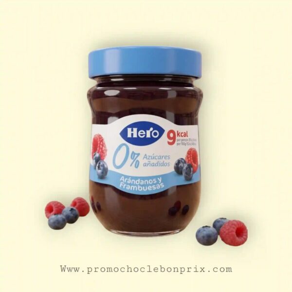HERO CONFITURES SANS SUCRE MARTYILLE FRAMBOISE