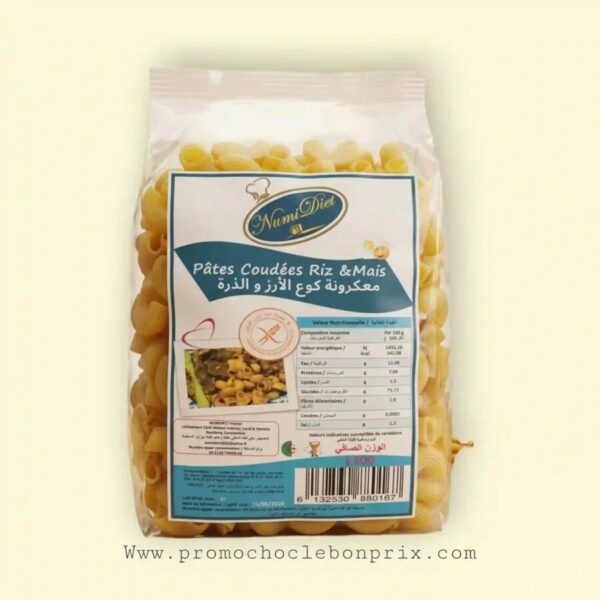 NUMIDIET PATE COUDE RIZ ET MAÏS