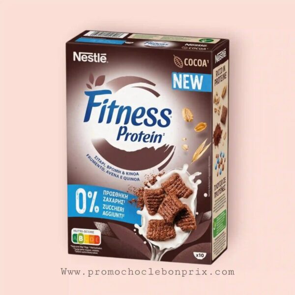 NESTLE FITNESS PROTEIN AVOINE QUINOA CACAO 310G