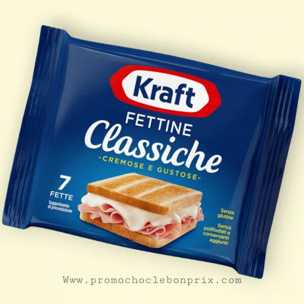 KRAFT FROMAGE SLICE SANS GLUTEN