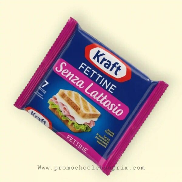 KRAFT FROMAGE SLICE SANS LACTOSE