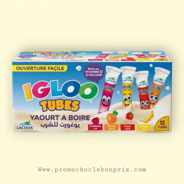 LACTAYA IGLOO YAOURT A BOIRE SANS GLUTEN VITAMINES D