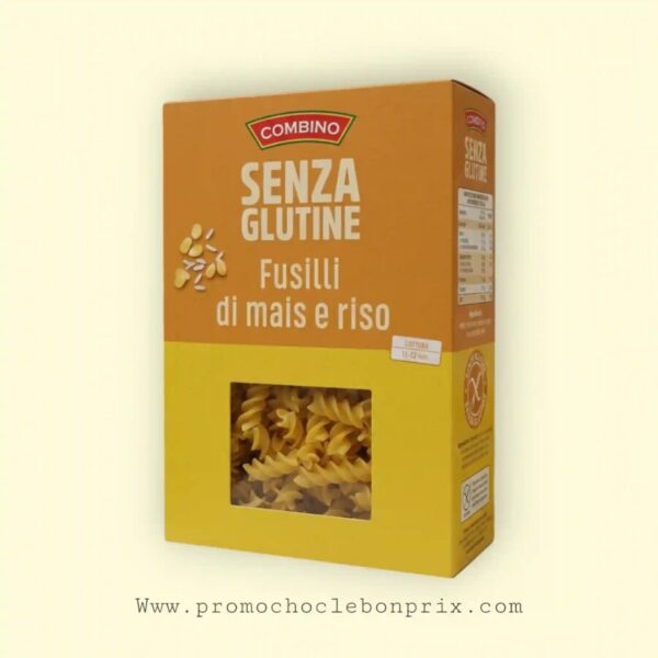 COMBINO SANS GLUTEN FUSILI 400G