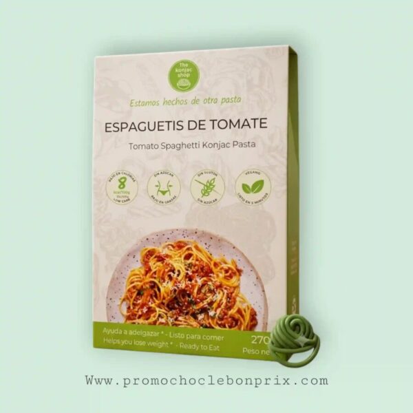 THE KONJAC SHOP 270G SPAGHETTI DE TOMATE