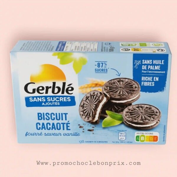 GERBLE SANS SUCRE BISCUIT CACAOTE