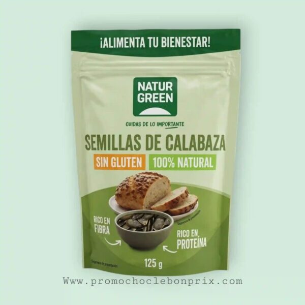 NATUR GREEN GRAINS DE COURGE