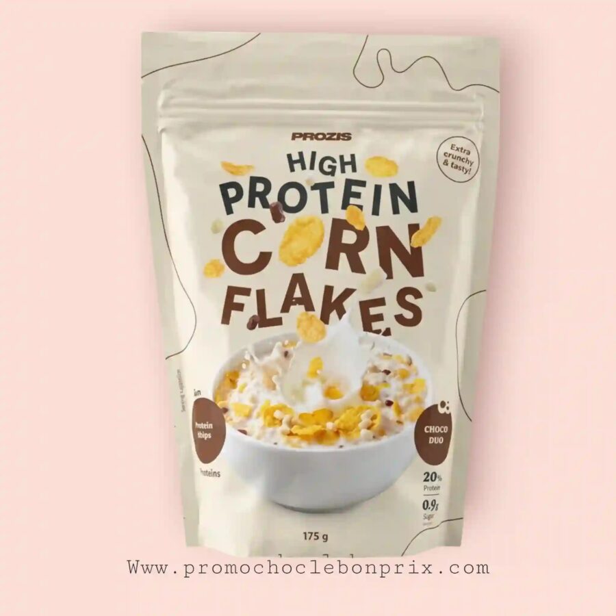 2026/08/1000233758.jpg PROZIS CEREAL CORN FLAKES HIGH PROTEIN PEANUTS – Image 1