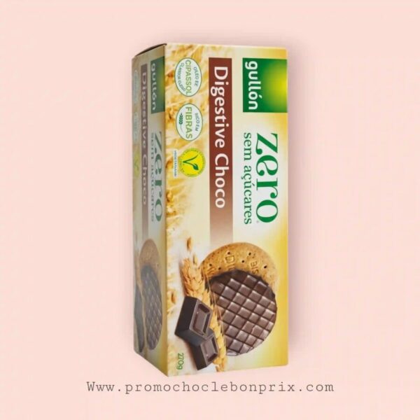 GULLON SANS SUCRE DEGESTIVE CHOCOLAT 270G