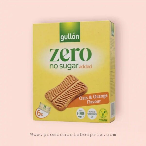 GULLON SANS SUCRE AVOINE ORANGE 144G.
